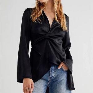 Free People - Harley Tunic Black Size L